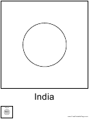 Ics India Flag Template
