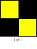 Ics Lima Flag Template