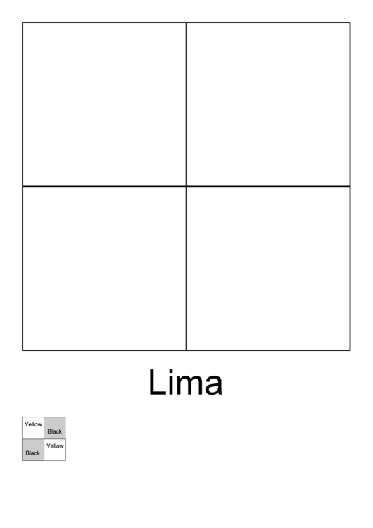 Ics Lima Flag Template Printable pdf