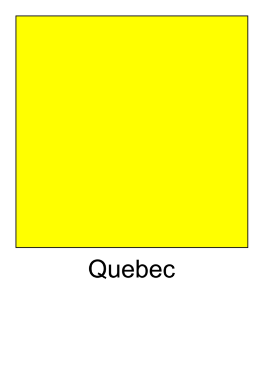 Ics Quebec Flag Template Printable pdf