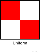 Ics Uniform Flag Template