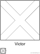 Ics Victor Flag Template