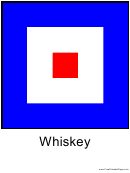 Ics Whiskey Flag Template