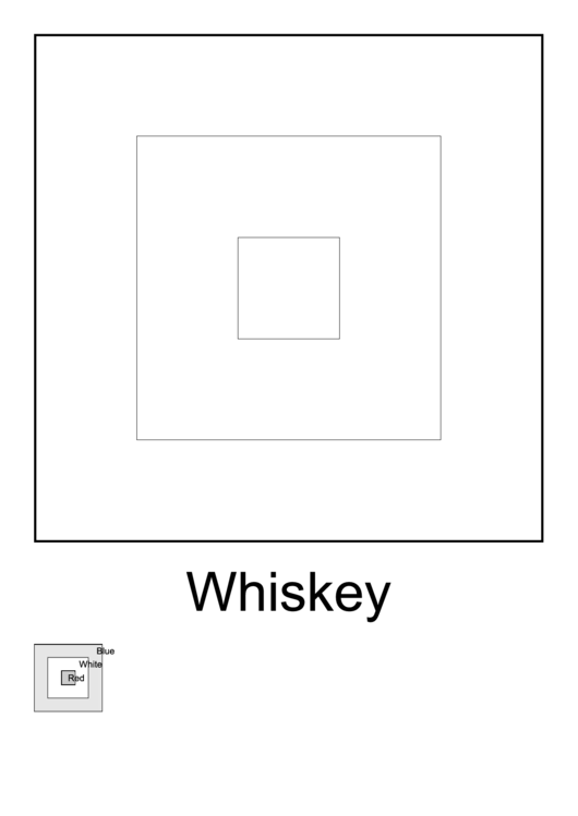 Ics Whiskey Flag Template Printable pdf