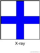 Ics X-ray Flag Template