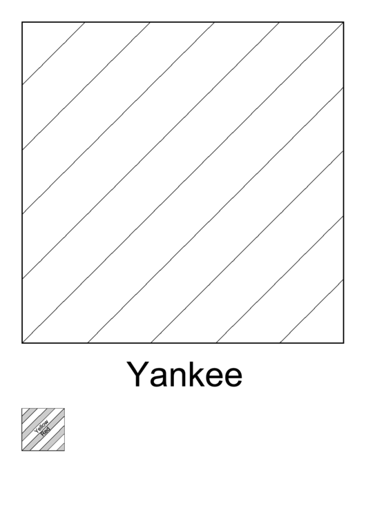 Ics Yankee Flag Template Printable pdf