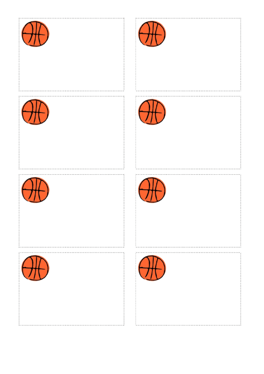 Basketball Name Tag Template Printable pdf