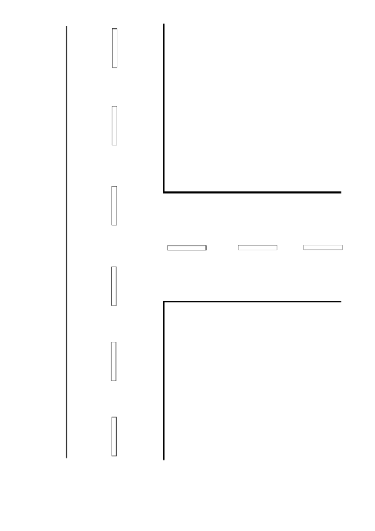 Roadmap Template For Accident Sketch T Section Printable pdf