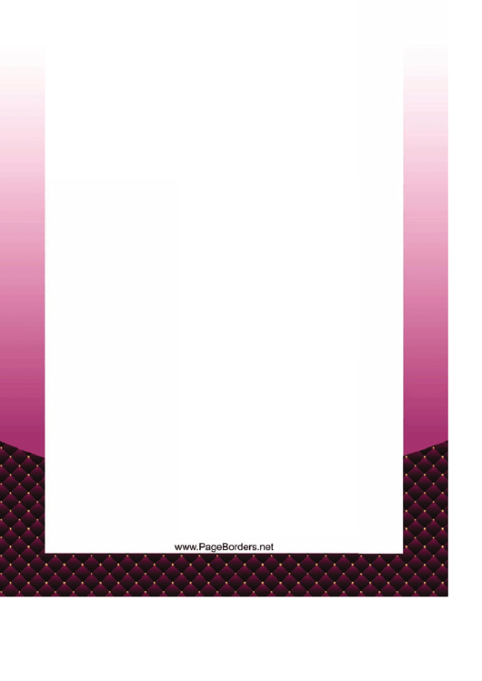 Purple Fabric Border Template Printable pdf
