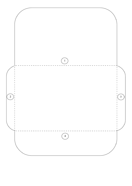 Foldable Envelope Template Printable pdf