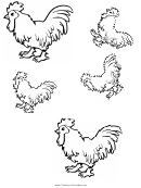Small Chicken Templates
