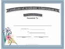 Aromatherapy Academic Certificate