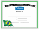 Brazil Portuguese Language Certificate