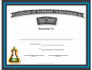 Organic Chemistry Academic Certificate
