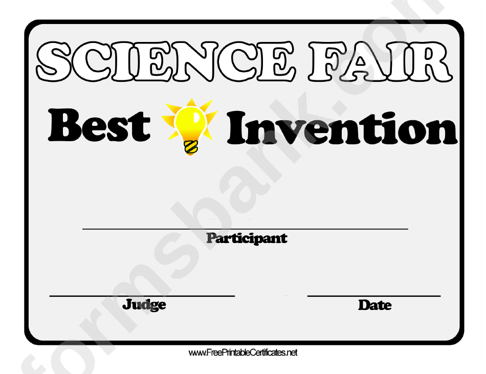 Science Fair Best Invention