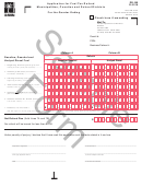 Form Dr-189 Draft - Application For Fuel Tax Refund Municipalities, Counties And School Districts