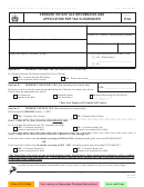 Form E2a - Vermont Estate Tax Information And Application For Tax Clearances - 2016