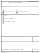 Dd Form 2715-1 - Disposition Board Recommendation