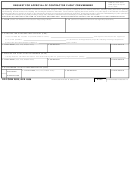 Dd Form 2628 - Request For Approval Of Contractor Flight Crewmember