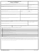 Dd Form 2655 - Complaint Of Discrimination In The Federal Government
