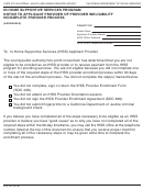 Form Soc 851 - Notice To Applicant Provider Of Provider Ineligibility - Incomplete Provider Process