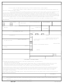 Dd Form 2558 - Authorization To Start, Stop Or Change An Allotment