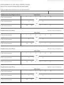 Form Soc 835 - Supplement To The Dual Agency Rate - Multiple Questionnaire Worksheet