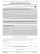 Form Soc 827 - Individual Emergency Back-up Plan