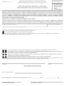 Form Cc-201-S - Declaracion De Certificacion Para Proveer Servicios De Cuidado De Ninos Printable pdf