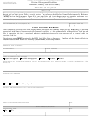 Form Dd-403-Pf - Reference Request Printable pdf