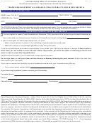 Form Taa-1026a Forff - Trade Readjustment Allowance (tra) Eligibility And Work Search