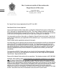 Form Sft-1- License Application - Massachusetts Department Of Revenue - 2013