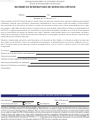 Form Ddd-1432a-s - Informe De Interrupcion En Servicios Criticos