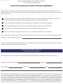 Form Faa-1562a - Nutrition Assistance Drug Testing Agreement