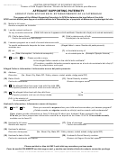 Fillable Form Cse-0454a - Affidavit Supporting Paternity Printable pdf