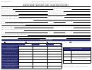 Fillable Form Ddd-1404a - Employment Support Aide - Quarterly Report Printable pdf