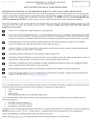 Form Cc-001 - Application For Child Care Assistance