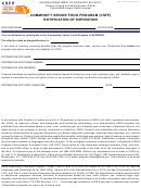 Form Hrp-1037a - Commodity Senior Food Program (csfp) Notification Of Expiration