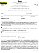 Form Cse-1158a - Solicitud Para Revision De Atrasos