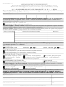 Fillable Form Wia-1027a - Declaracion Del Solicitante Para El Titulo Ib De La Wioa Printable pdf