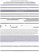 Form Cs-124 - Application For Iv-d Services/genetic Testing Agreement