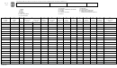 Form Pet 378 - Schedule Of Diversion Corrections - Exporter Fuel Tax Return (attach To Pet 377)
