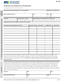 Form Pt-64 - Property Tax Statement Of Exemption