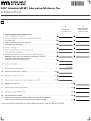 Schedule M2mt - Alternative Minimum Tax - 2017