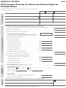 Form M11t - Insurance Premium Tax Return And Firetown Report For Township Mutual - 2016