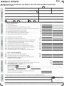 Form M11l - Insurance Premium Tax Return For Life And Health Companies - 2016