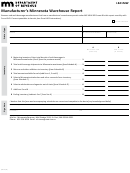 Form Lb41mw - Manufacturer's Minnesota Warehouse Report