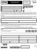 Form R-620ins - Request For Refund Of Louisiana Citizens Property Insurance Corporation Assessment