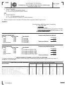 Form Wh-1603f - Formula For Computing South Carolina Withholding Tax