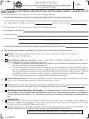 Form I-295 - Seller's Affidavit Nonresident Seller Withholding